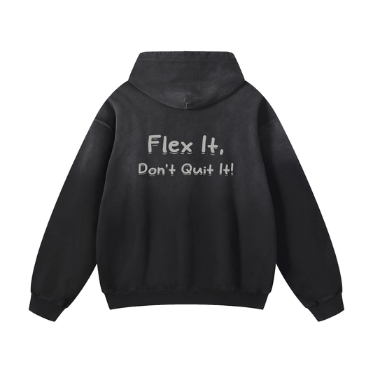Flex it Heavyweight Sunfade Oversized Hoodie