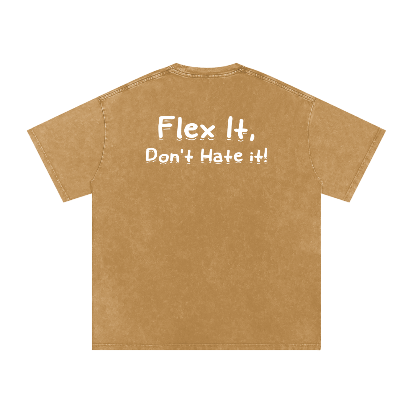 Flex It Snow Washed Oversized Cotton T-Shirt