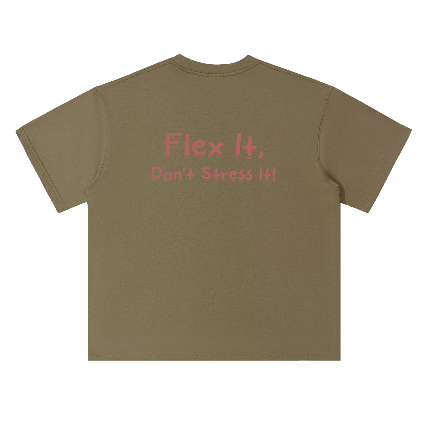 Flex it Heavyweight Drop Shoulder Cotton T-Shirt