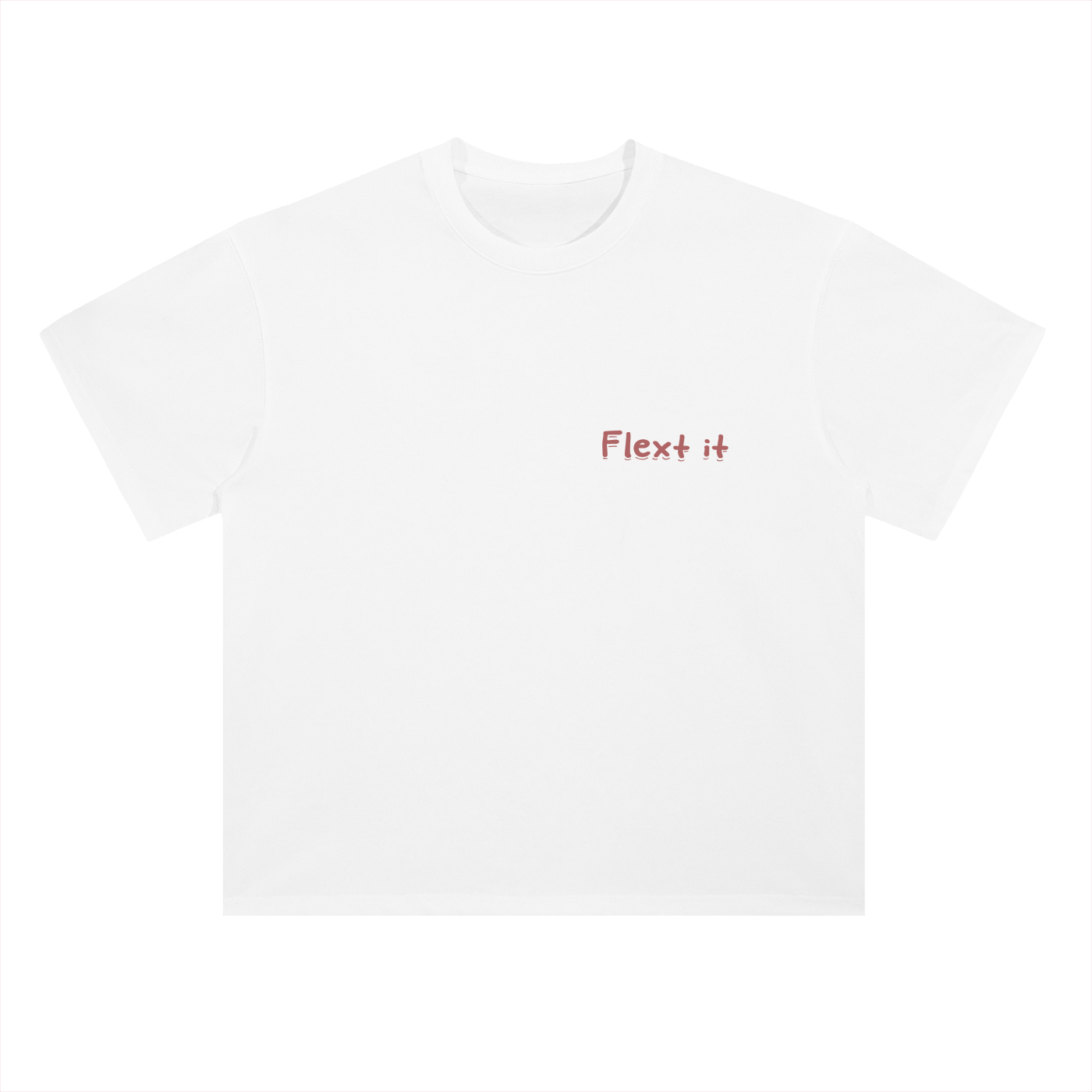Flex it Heavyweight Drop Shoulder Cotton T-Shirt