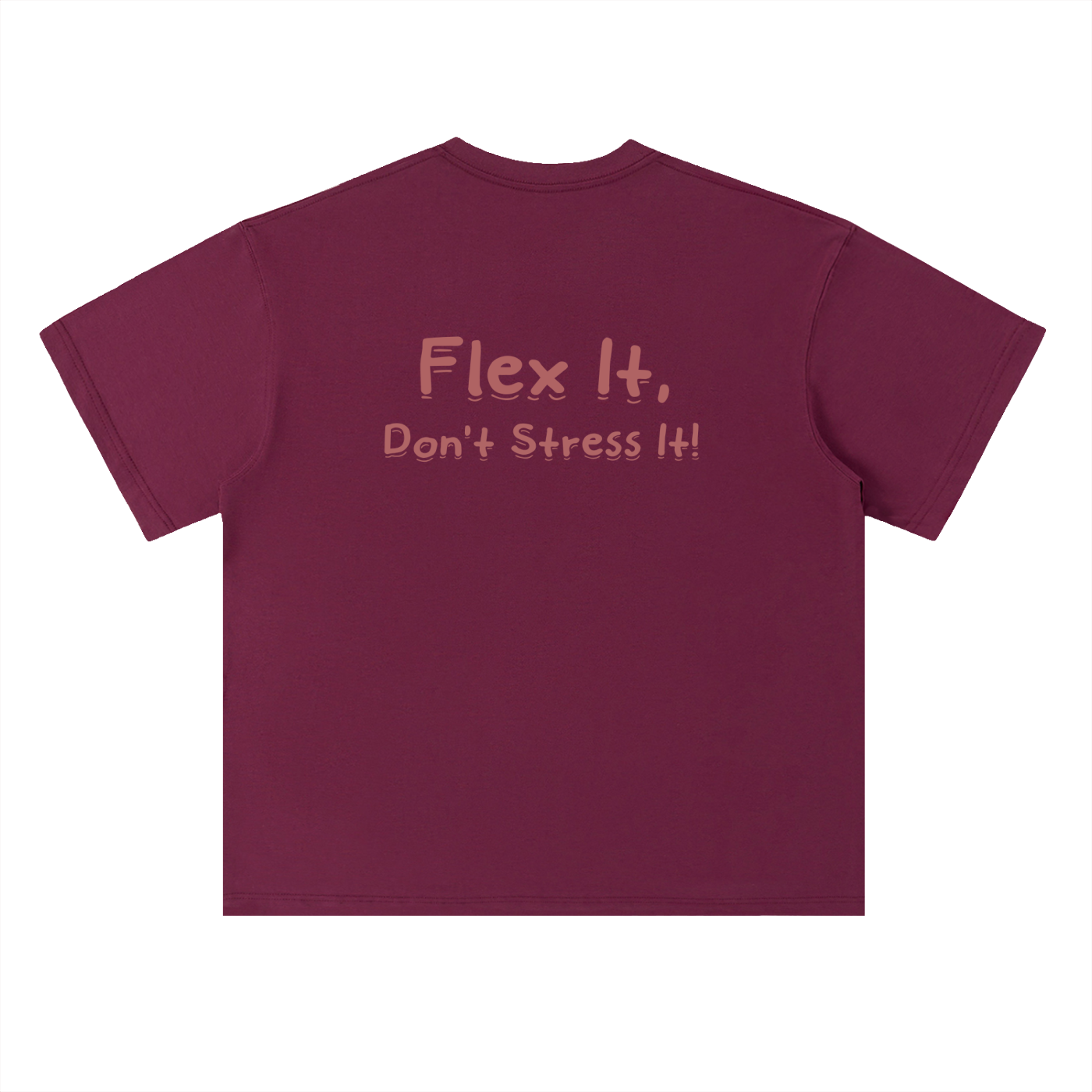 Flex it Heavyweight Drop Shoulder Cotton T-Shirt