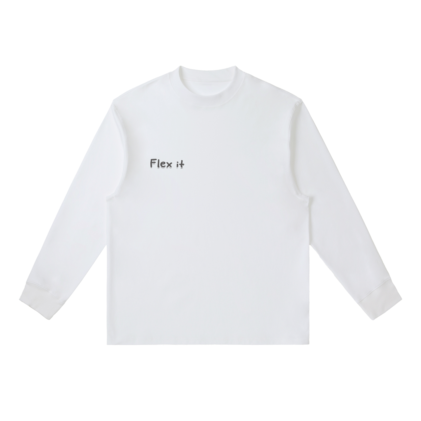 Flex it Essential Crewneck Long-Sleeve T-Shirt