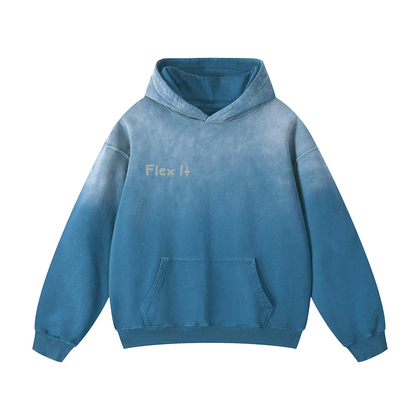 Flex it Heavyweight Sunfade Oversized Hoodie