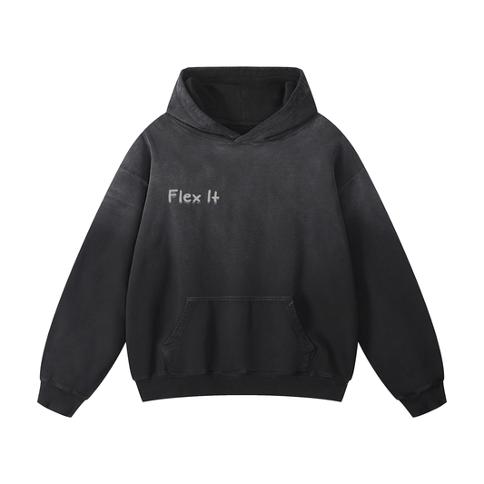 Flex it Heavyweight Sunfade Oversized Hoodie