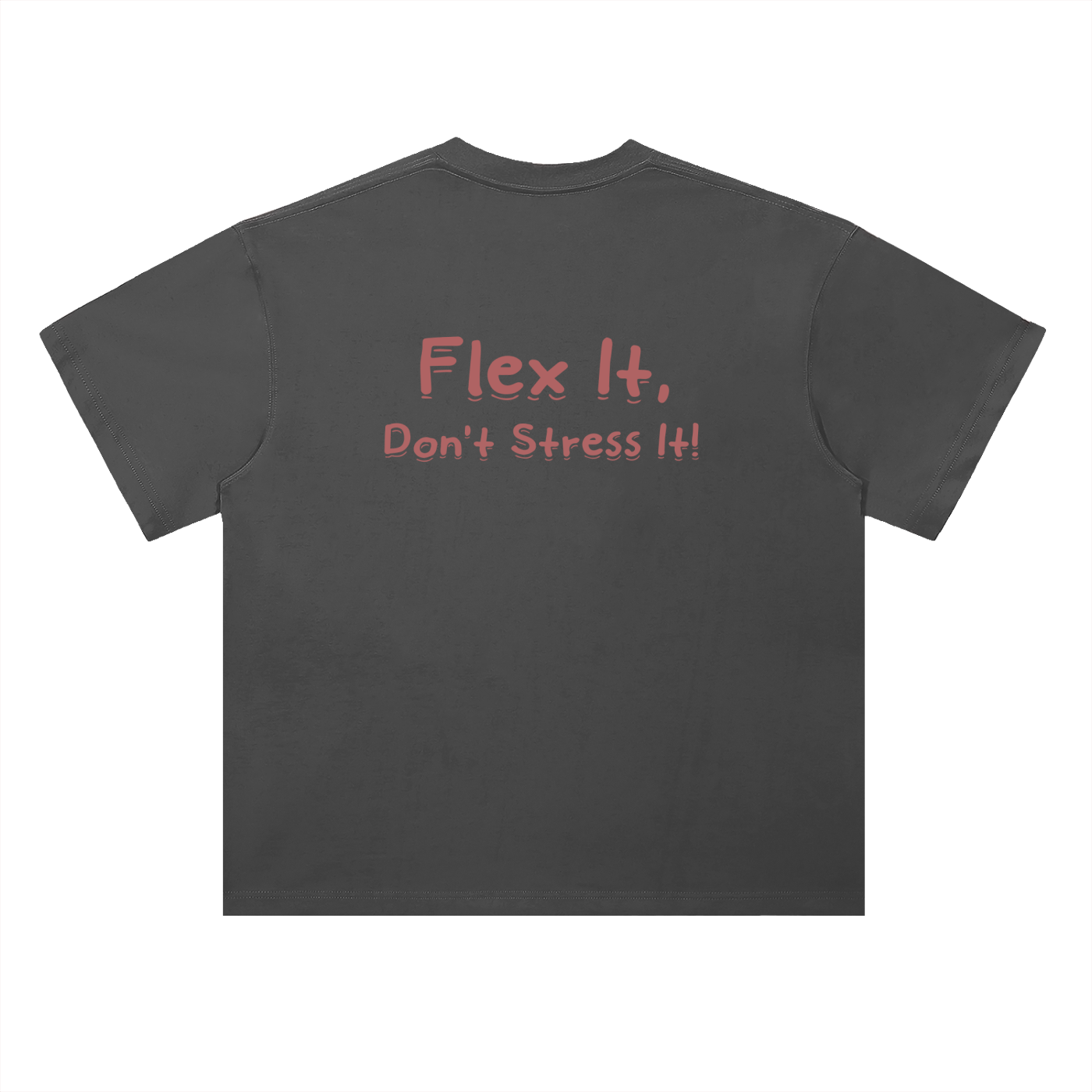 Flex it Heavyweight Drop Shoulder Cotton T-Shirt