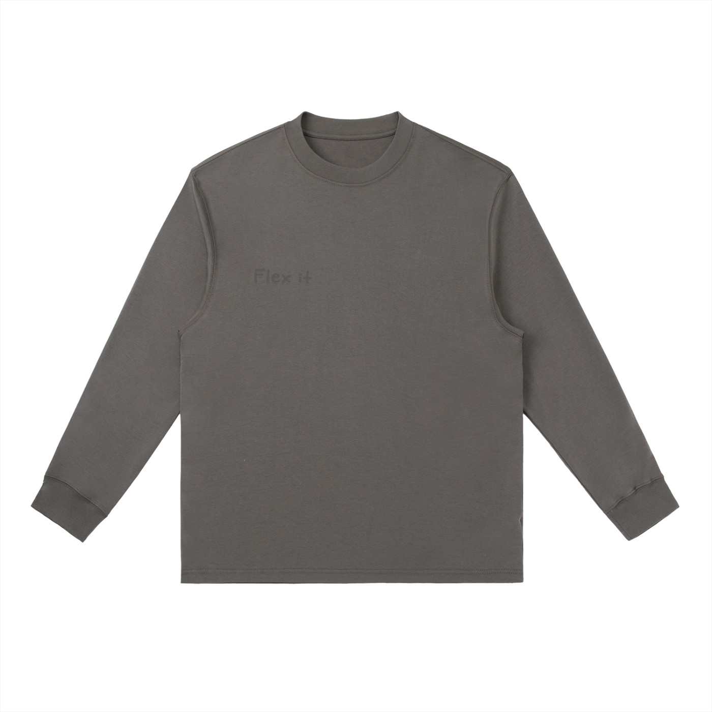 Flex it Essential Crewneck Long-Sleeve T-Shirt