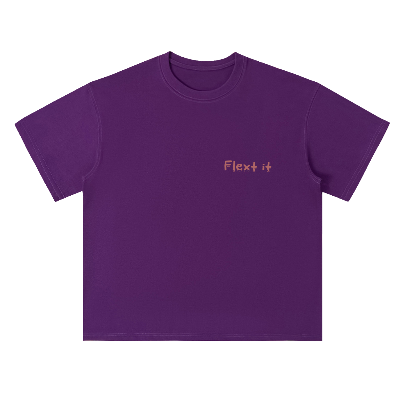 Flex it Heavyweight Drop Shoulder Cotton T-Shirt