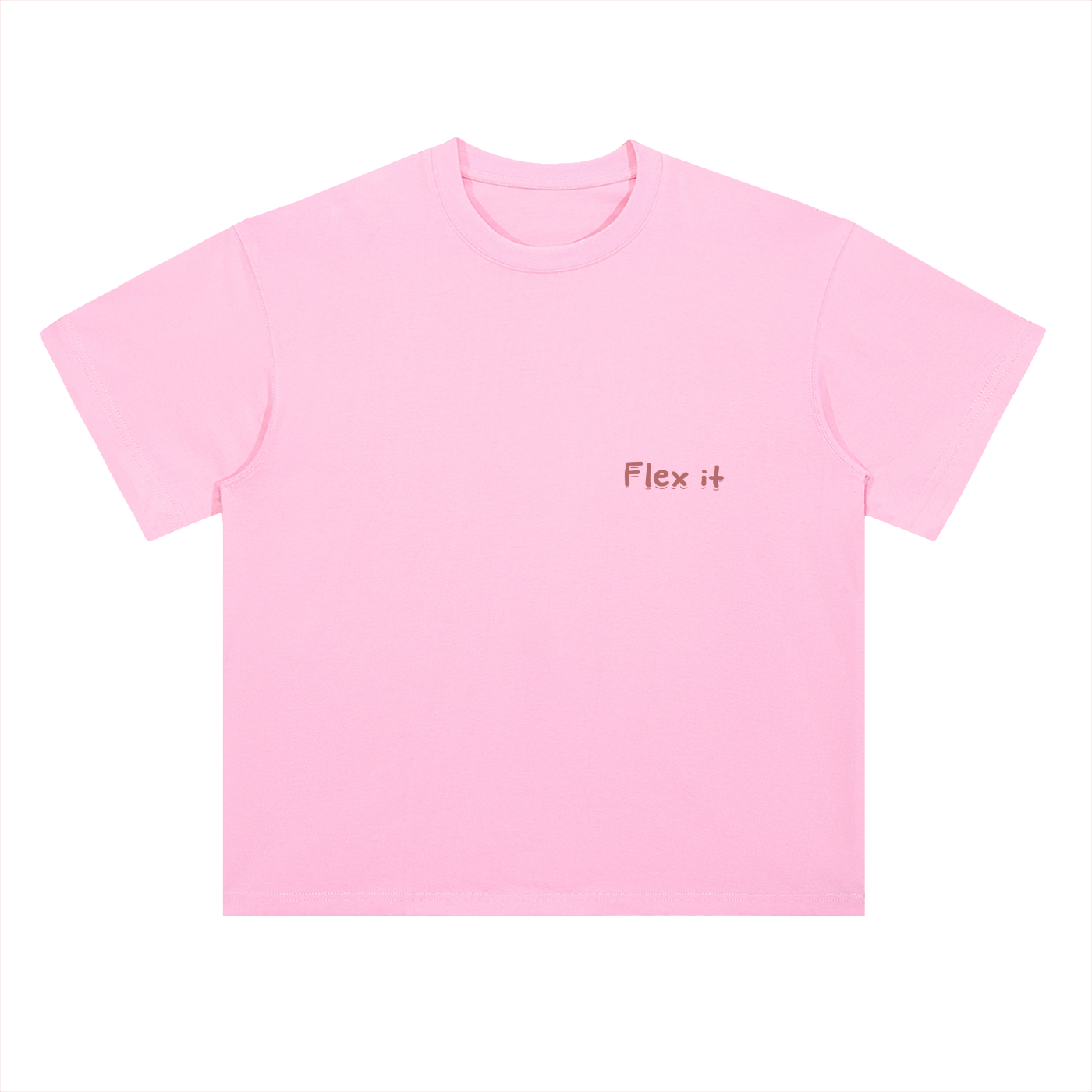 Flex it Heavyweight Drop Shoulder Cotton T-Shirt