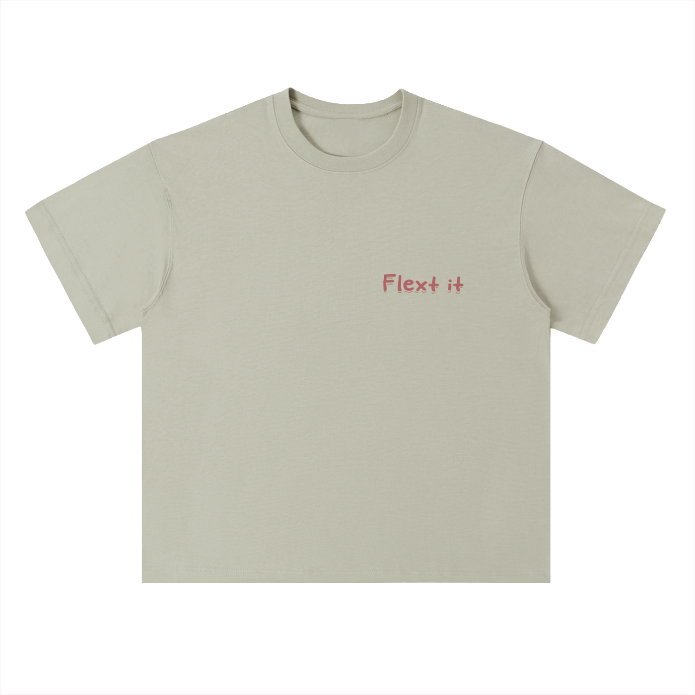 Flex it Heavyweight Drop Shoulder Cotton T-Shirt