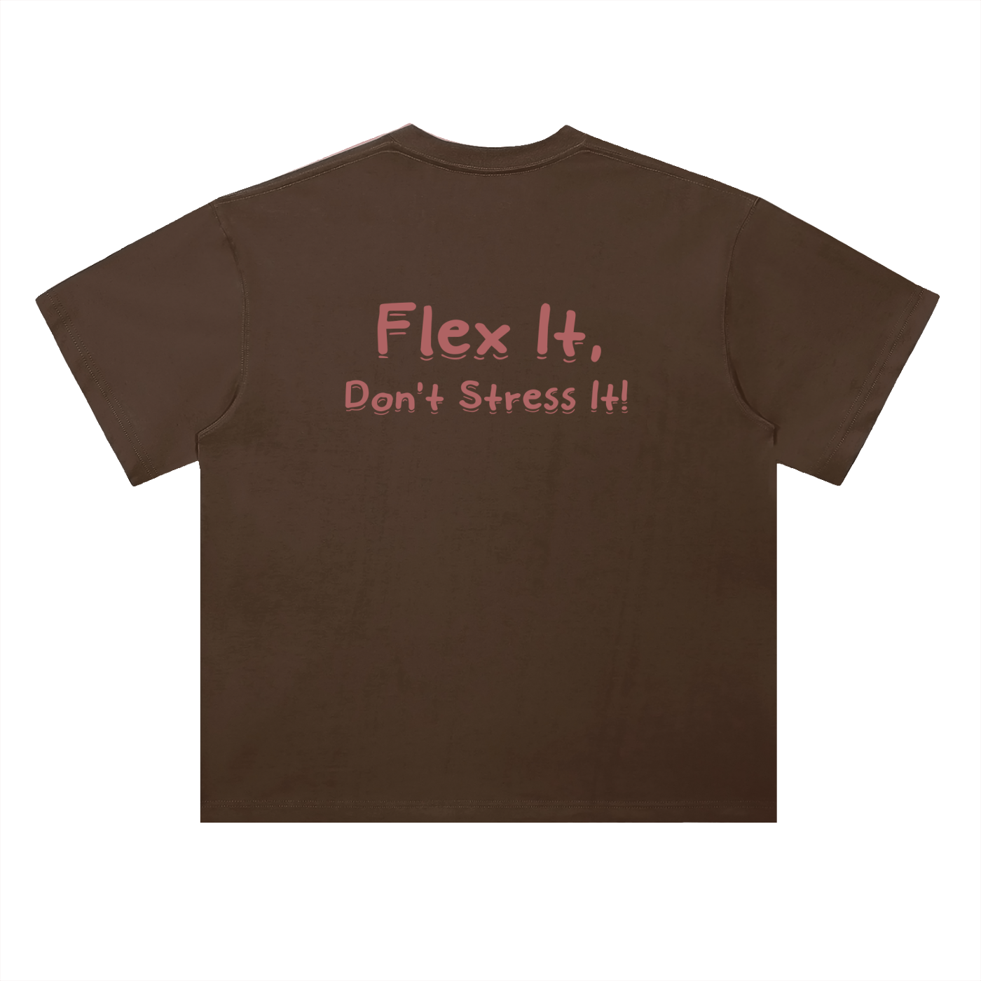 Flex it Heavyweight Drop Shoulder Cotton T-Shirt