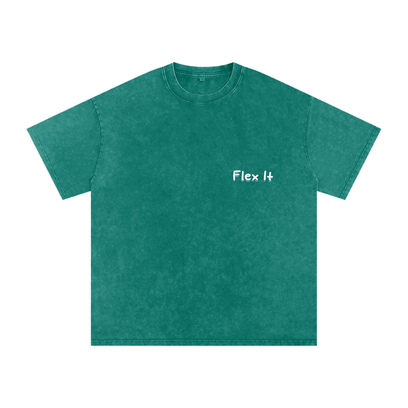 Flex It Snow Washed Oversized Cotton T-Shirt