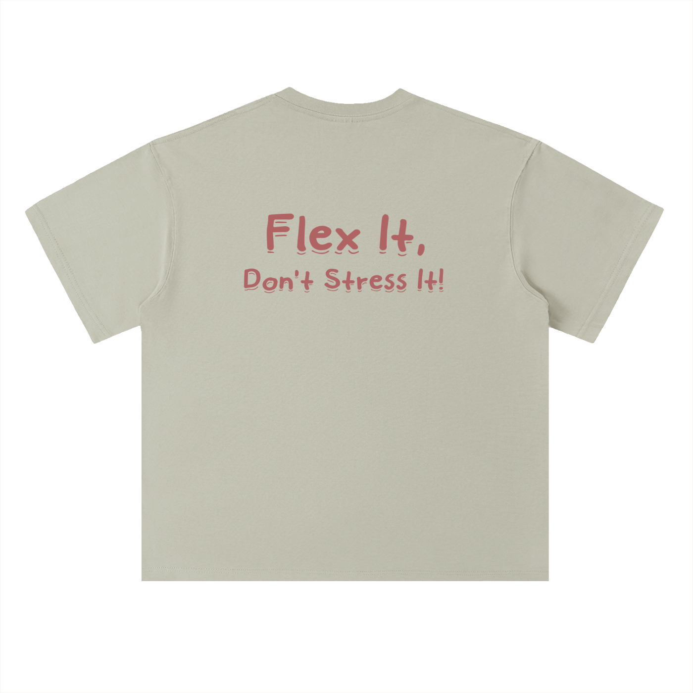 Flex it Heavyweight Drop Shoulder Cotton T-Shirt