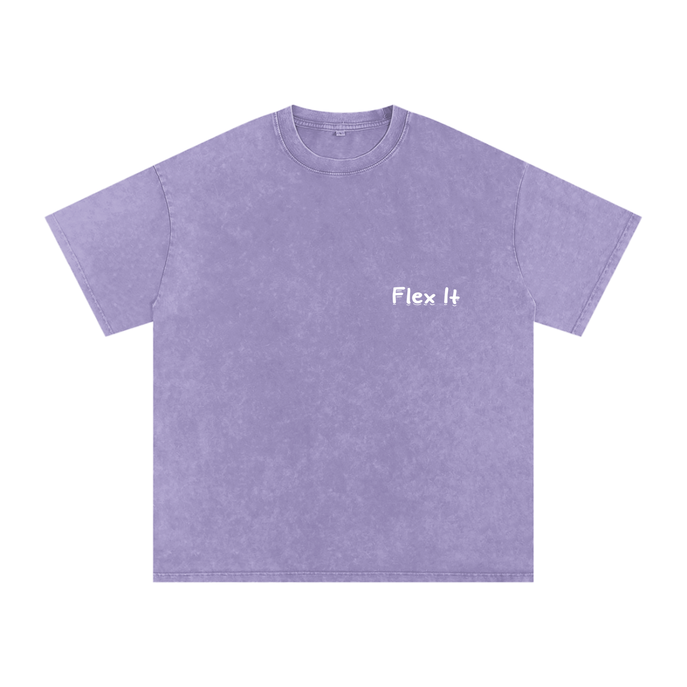 Flex It Snow Washed Oversized Cotton T-Shirt