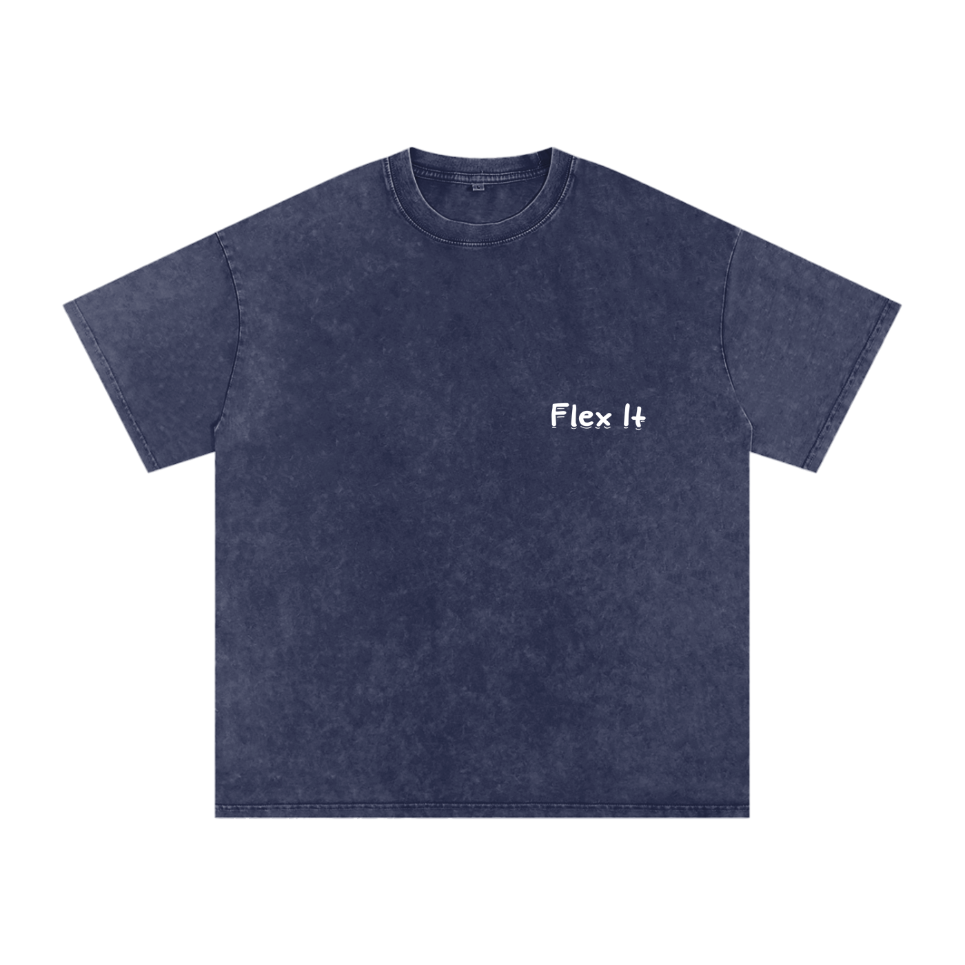 Flex It Snow Washed Oversized Cotton T-Shirt