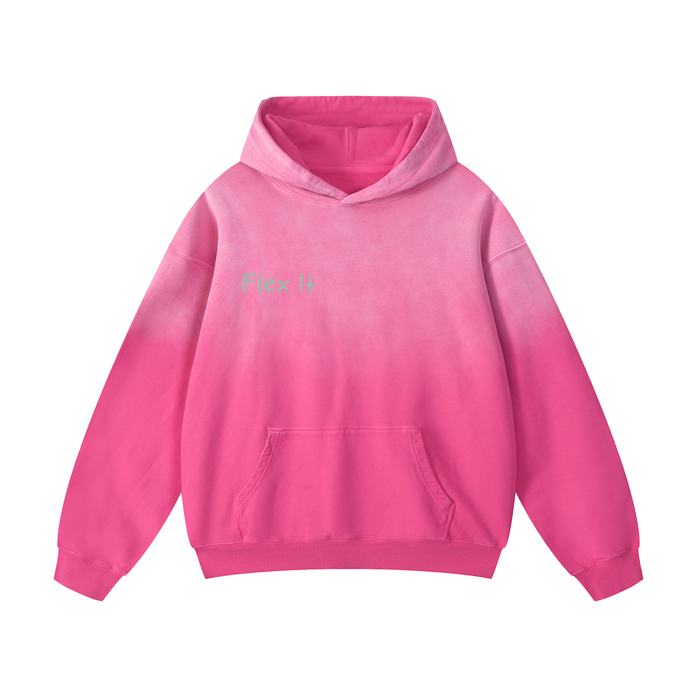 Flex it Heavyweight Sunfade Oversized Hoodie