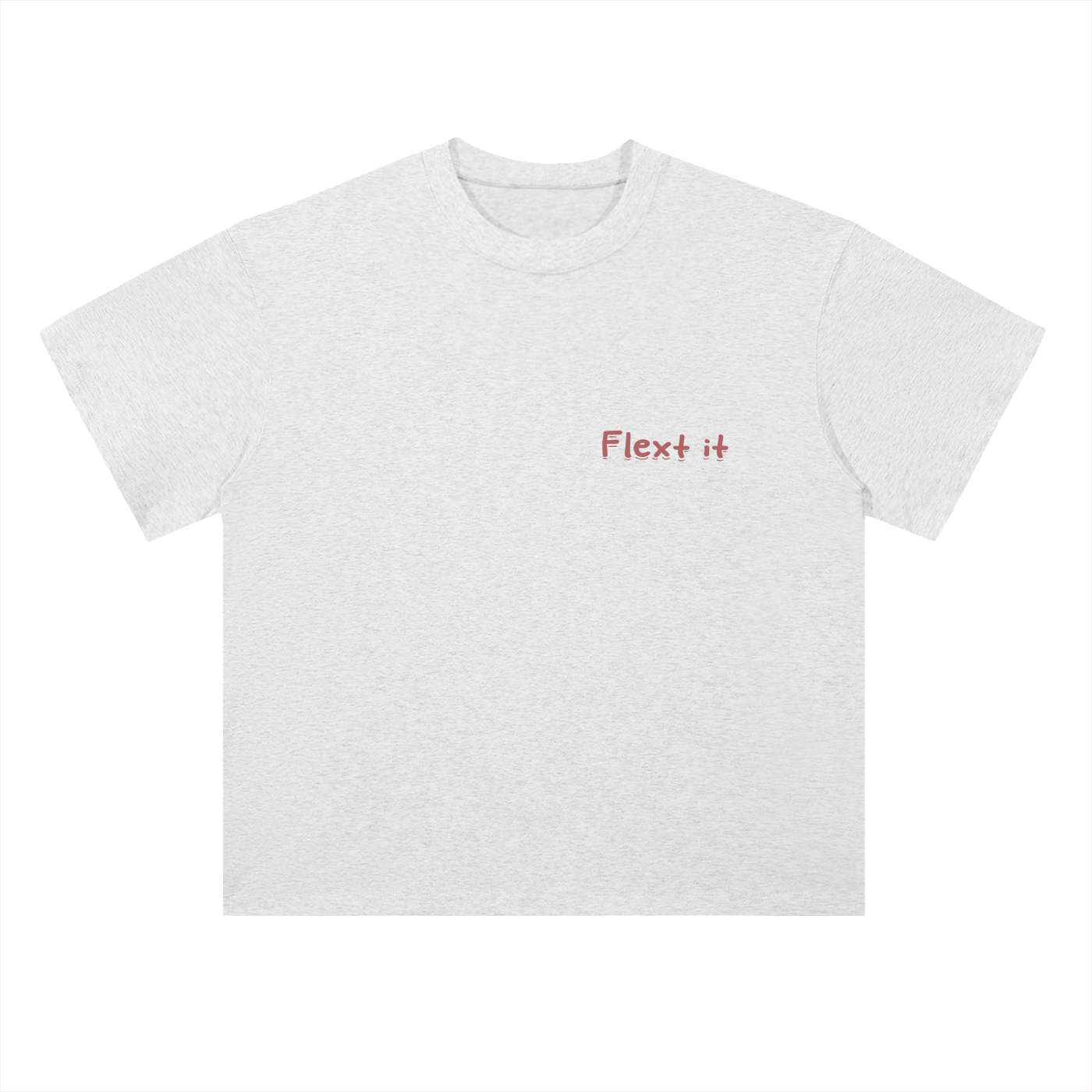 Flex it Heavyweight Drop Shoulder Cotton T-Shirt