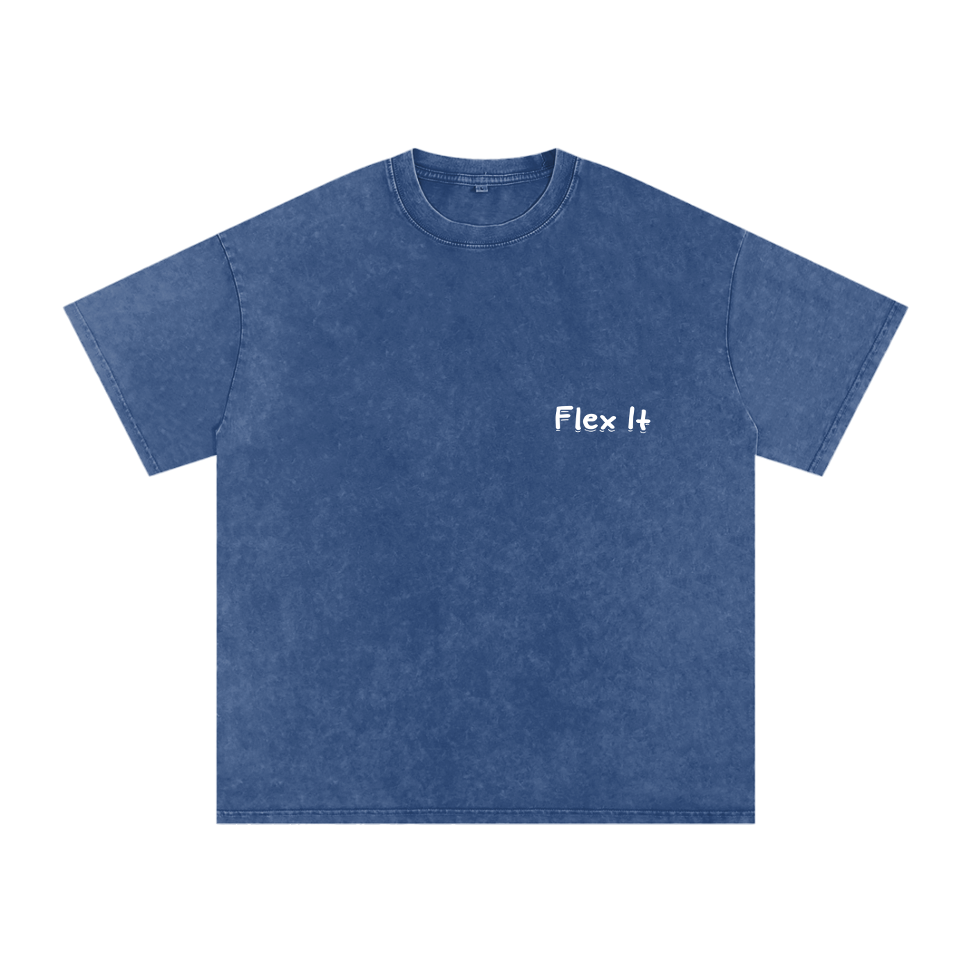 Flex It Snow Washed Oversized Cotton T-Shirt