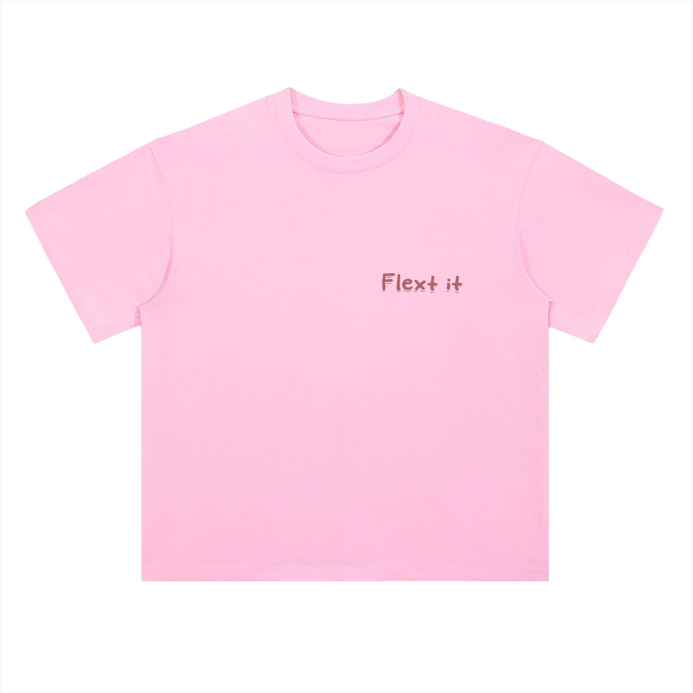 Flex it Heavyweight Drop Shoulder Cotton T-Shirt