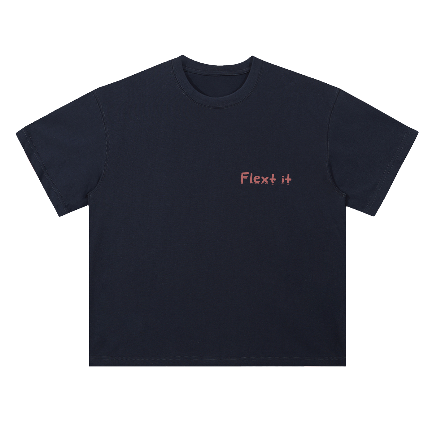 Flex it Heavyweight Drop Shoulder Cotton T-Shirt