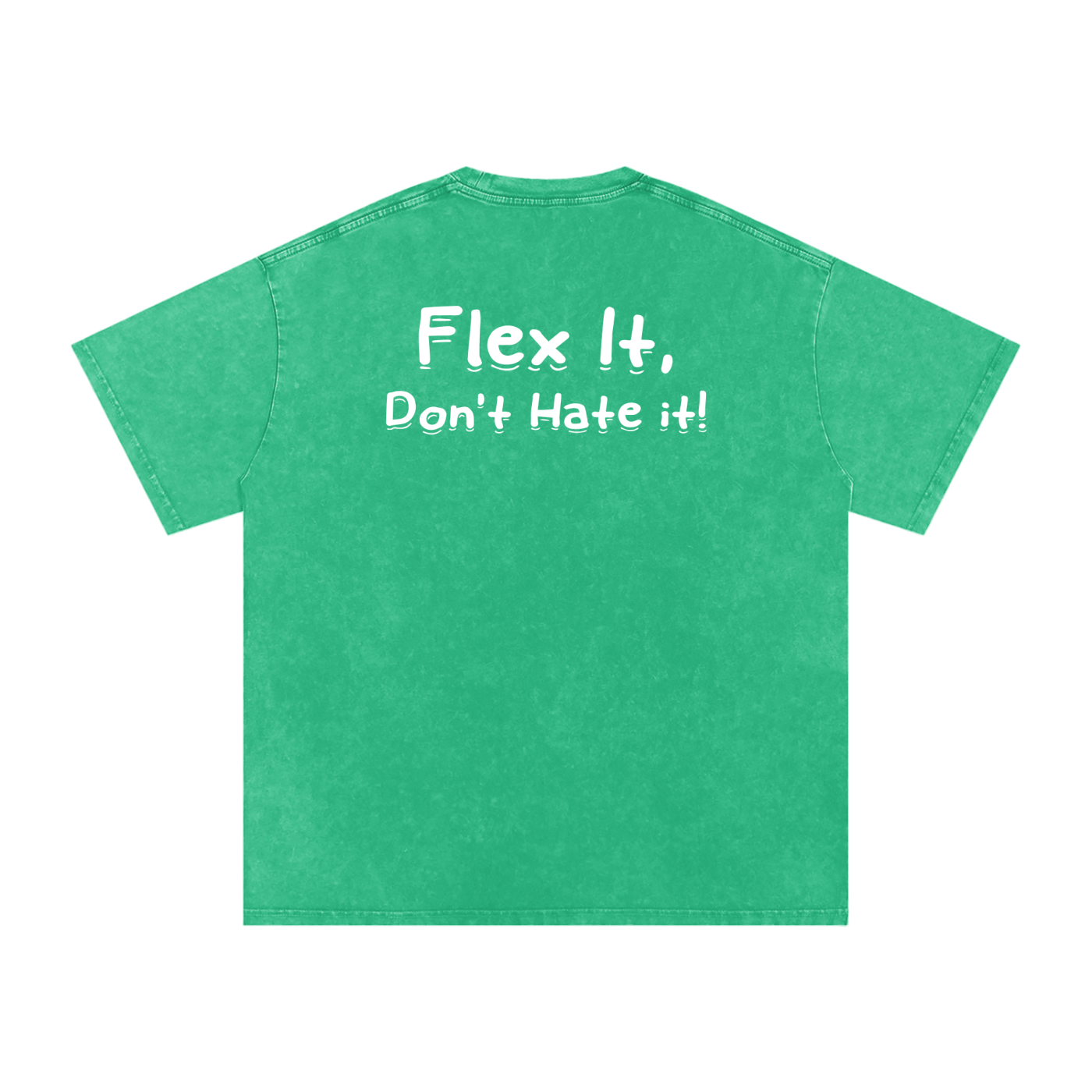 Flex It Snow Washed Oversized Cotton T-Shirt