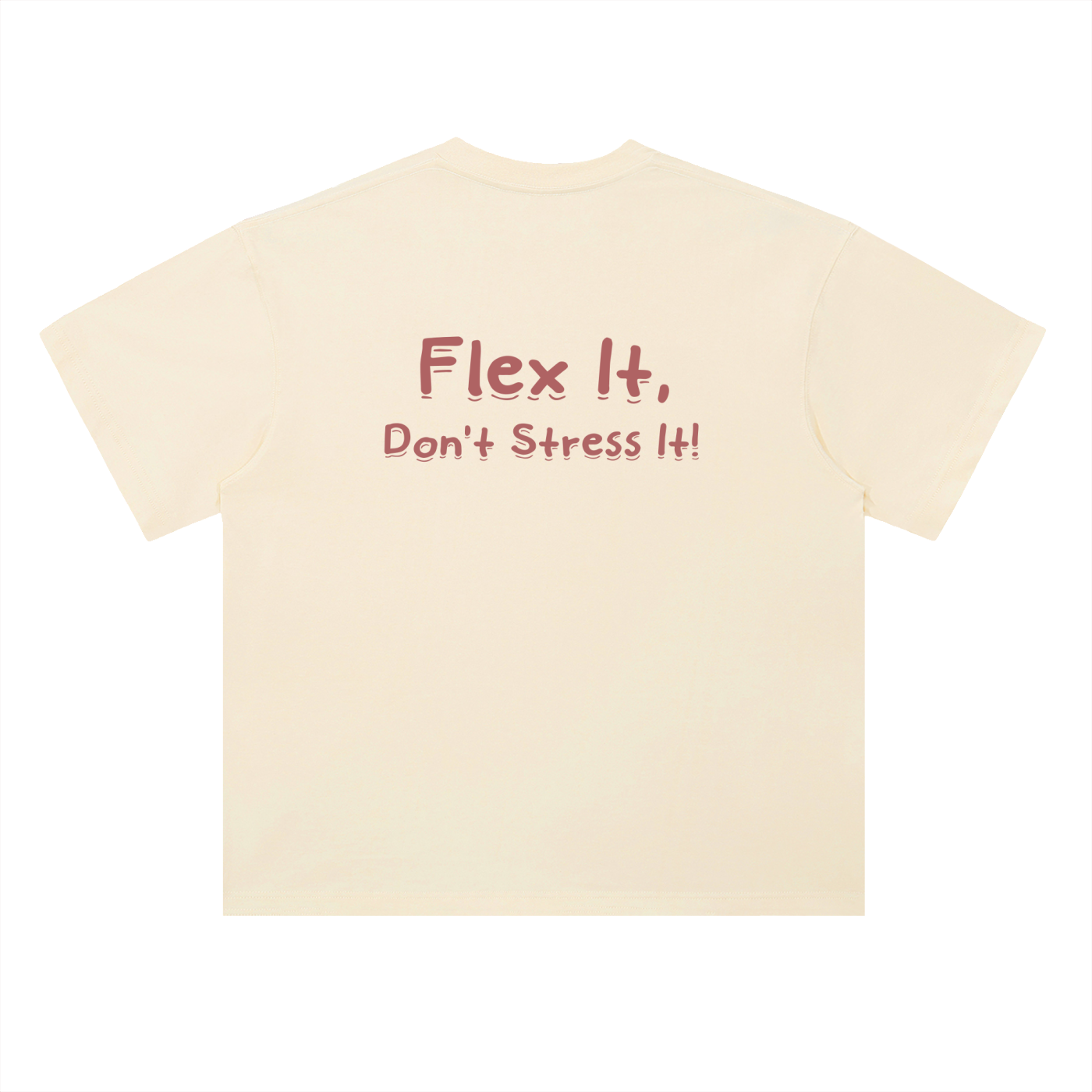 Flex it Heavyweight Drop Shoulder Cotton T-Shirt