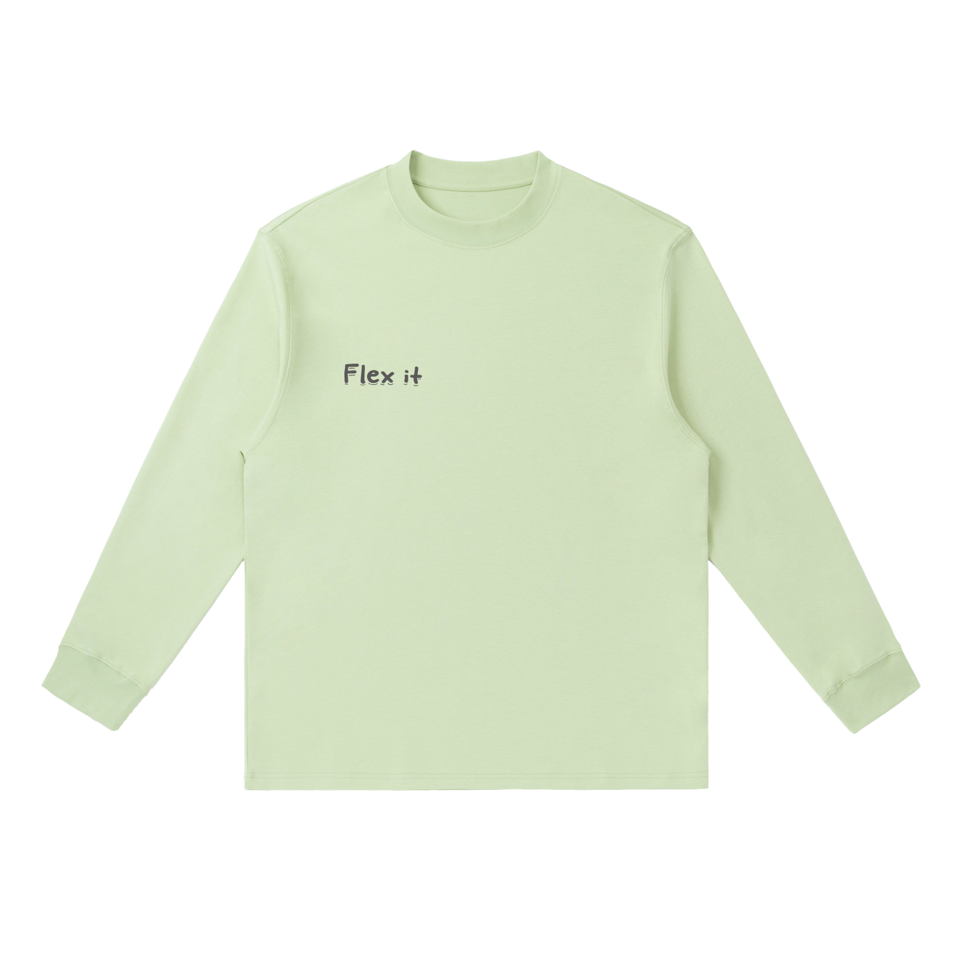 Flex it Essential Crewneck Long-Sleeve T-Shirt