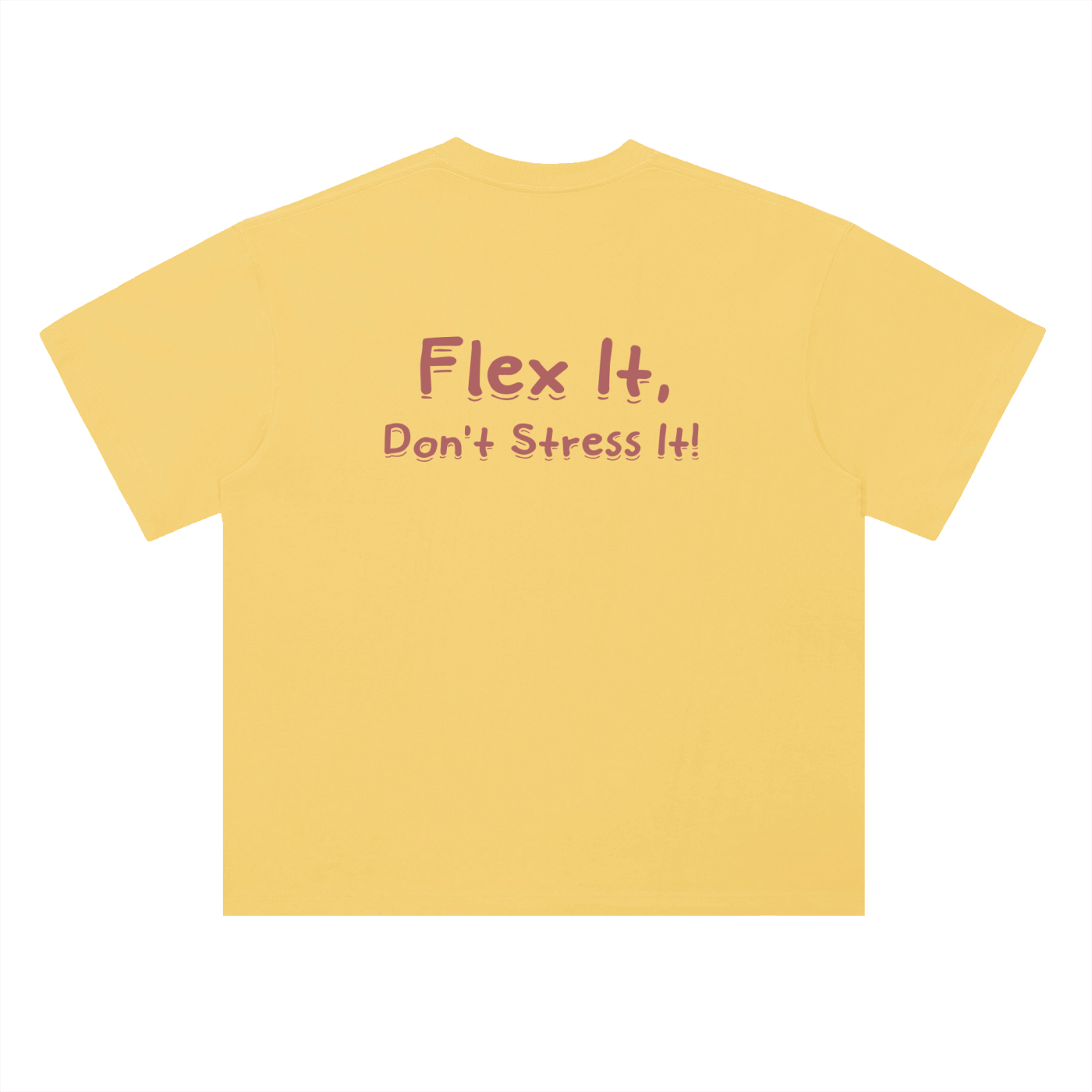Flex it Heavyweight Drop Shoulder Cotton T-Shirt