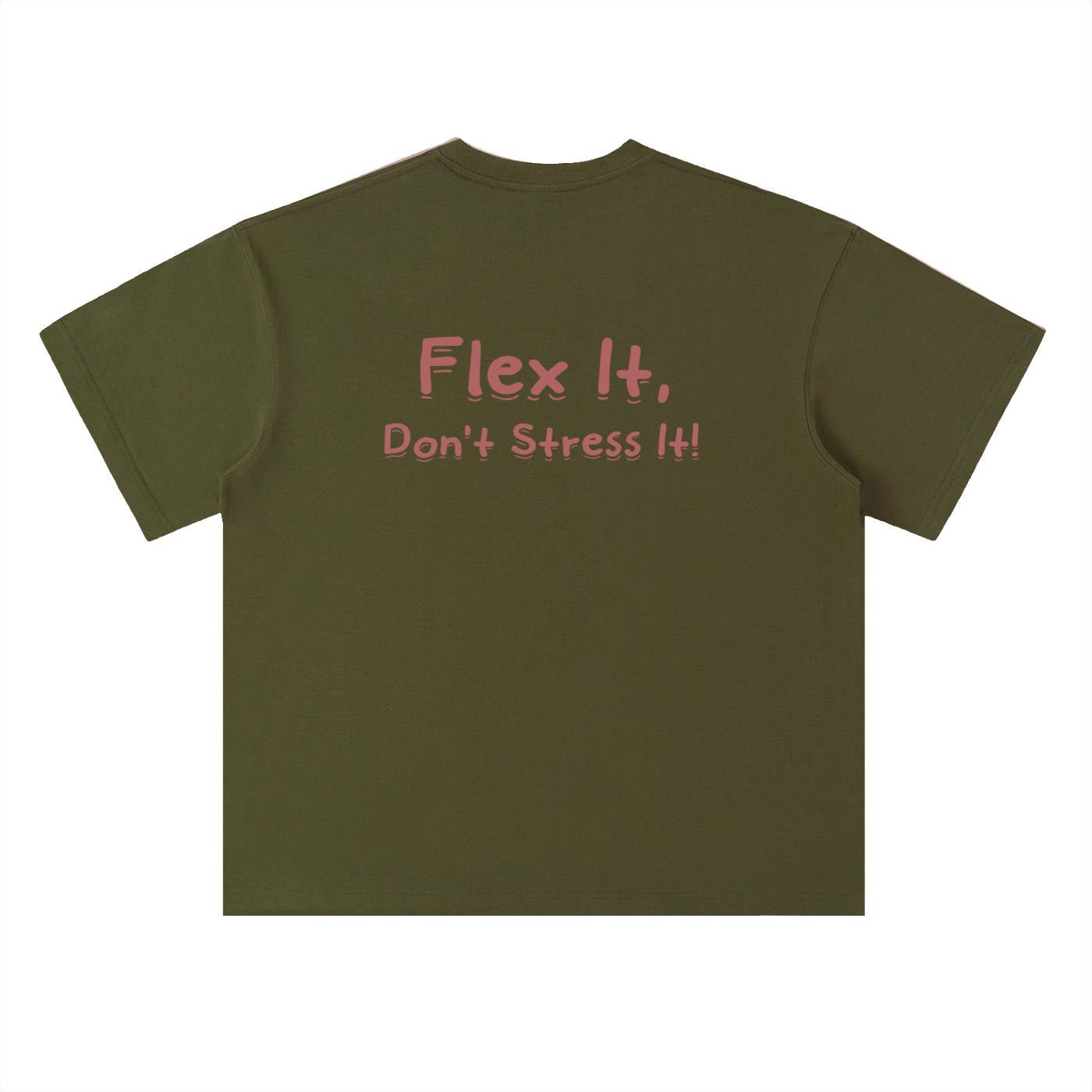 Flex it Heavyweight Drop Shoulder Cotton T-Shirt