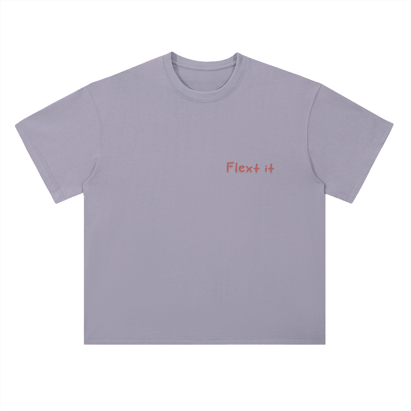 Flex it Heavyweight Drop Shoulder Cotton T-Shirt