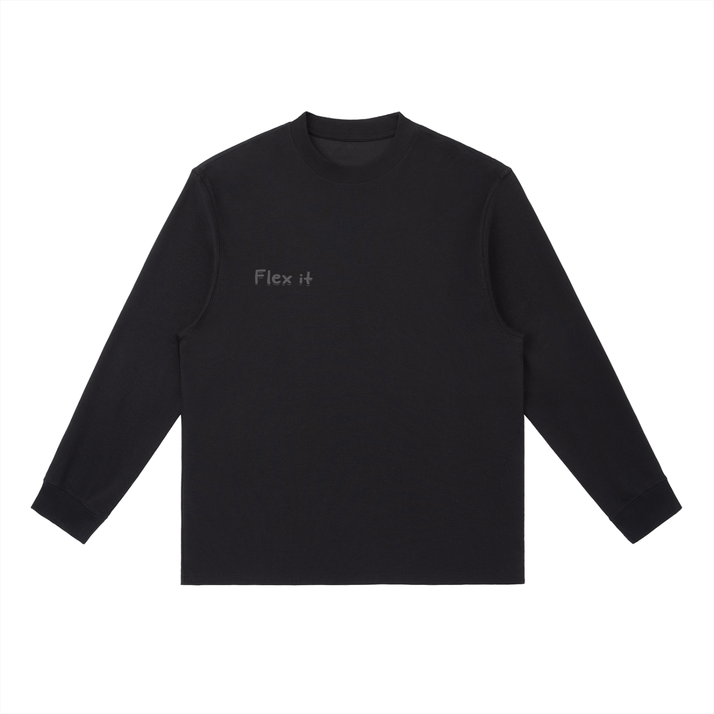 Flex it Essential Crewneck Long-Sleeve T-Shirt