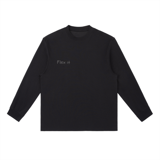 Flex it Essential Crewneck Long-Sleeve T-Shirt