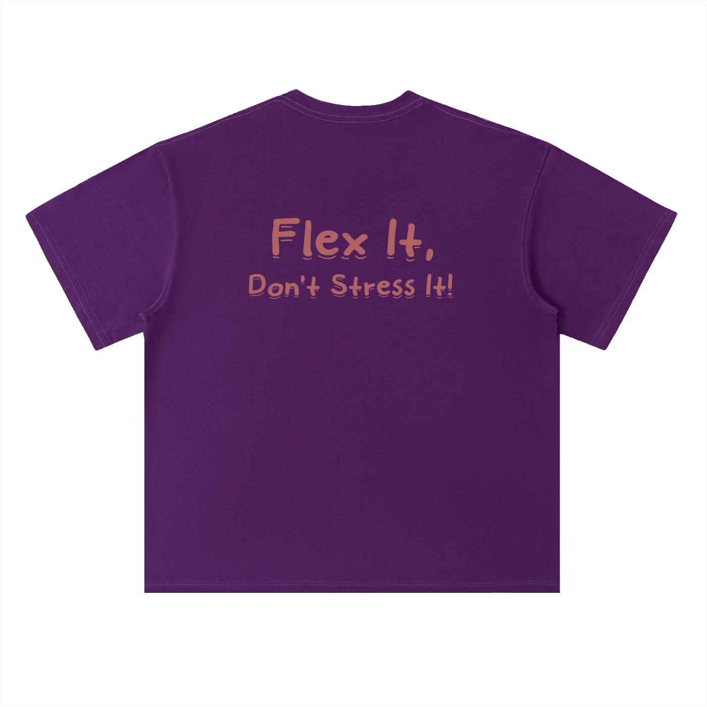 Flex it Heavyweight Drop Shoulder Cotton T-Shirt