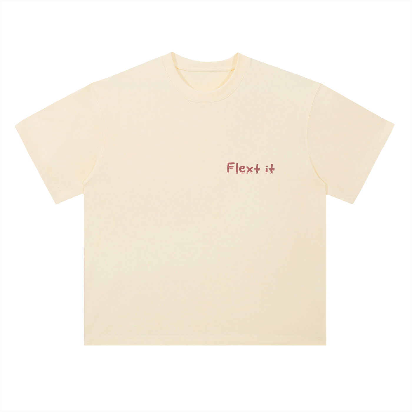 Flex it Heavyweight Drop Shoulder Cotton T-Shirt