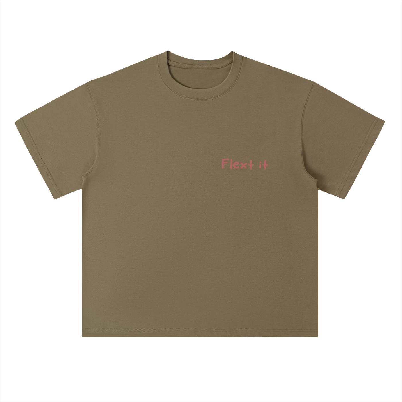 Flex it Heavyweight Drop Shoulder Cotton T-Shirt