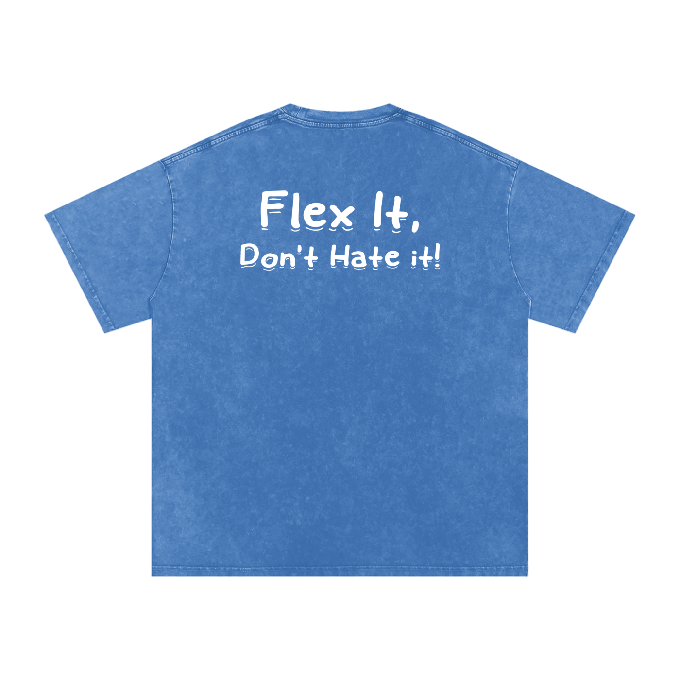 Flex It Snow Washed Oversized Cotton T-Shirt