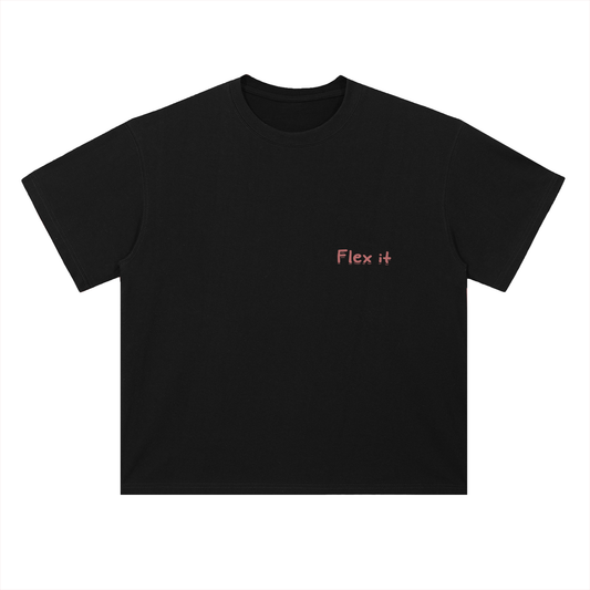 Flex it Heavyweight Drop Shoulder Cotton T-Shirt