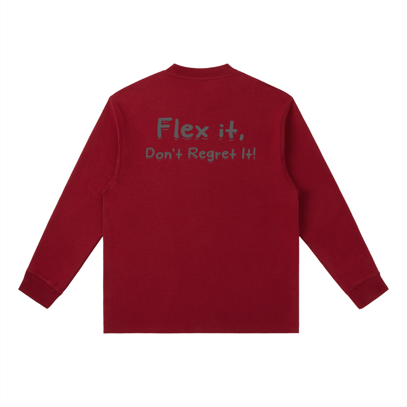 Flex it Essential Crewneck Long-Sleeve T-Shirt
