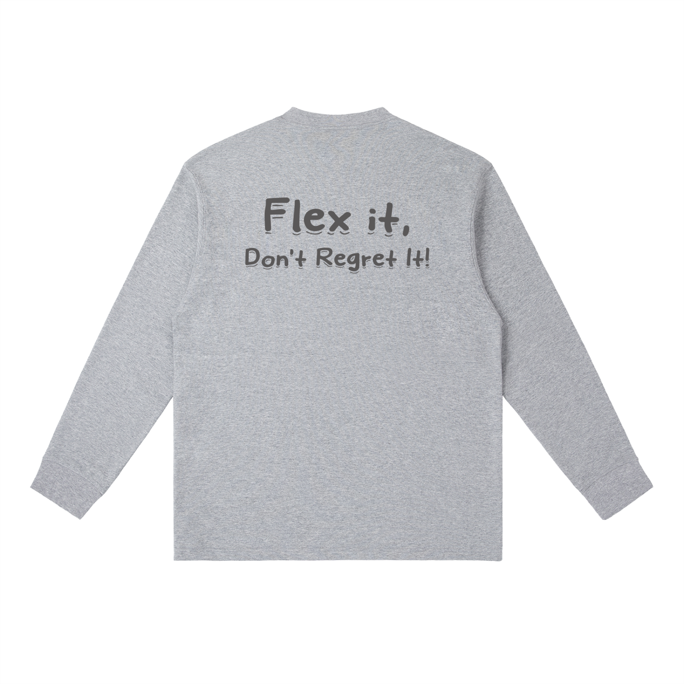 Flex it Essential Crewneck Long-Sleeve T-Shirt