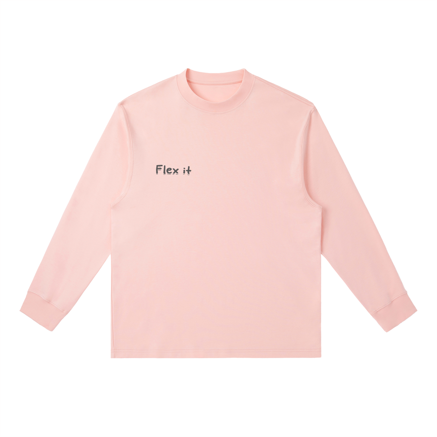 Flex it Essential Crewneck Long-Sleeve T-Shirt