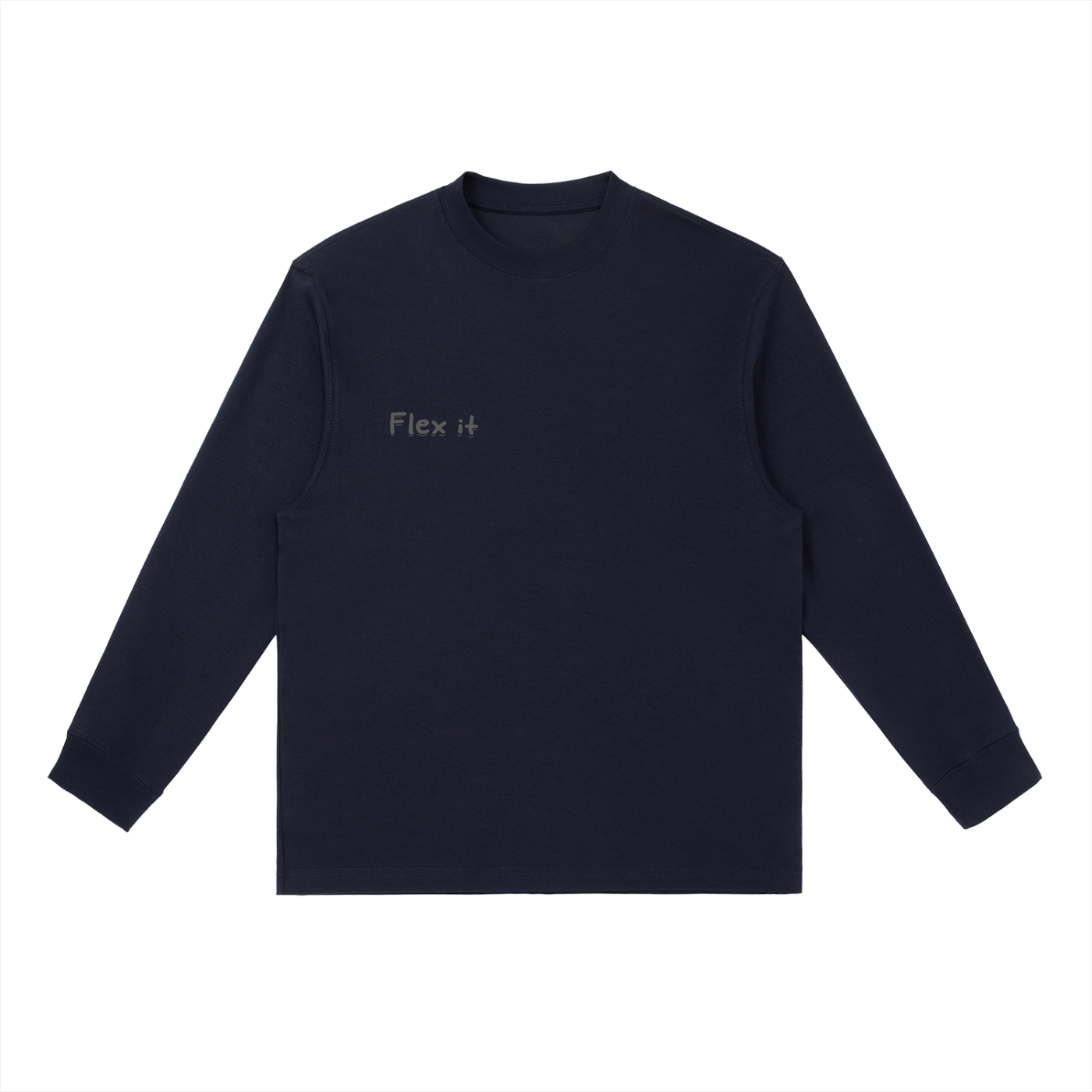 Flex it Essential Crewneck Long-Sleeve T-Shirt