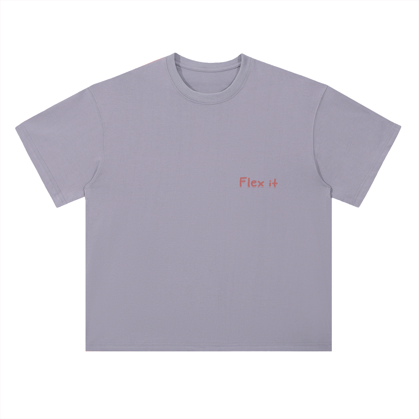 Flex it Heavyweight Drop Shoulder Cotton T-Shirt