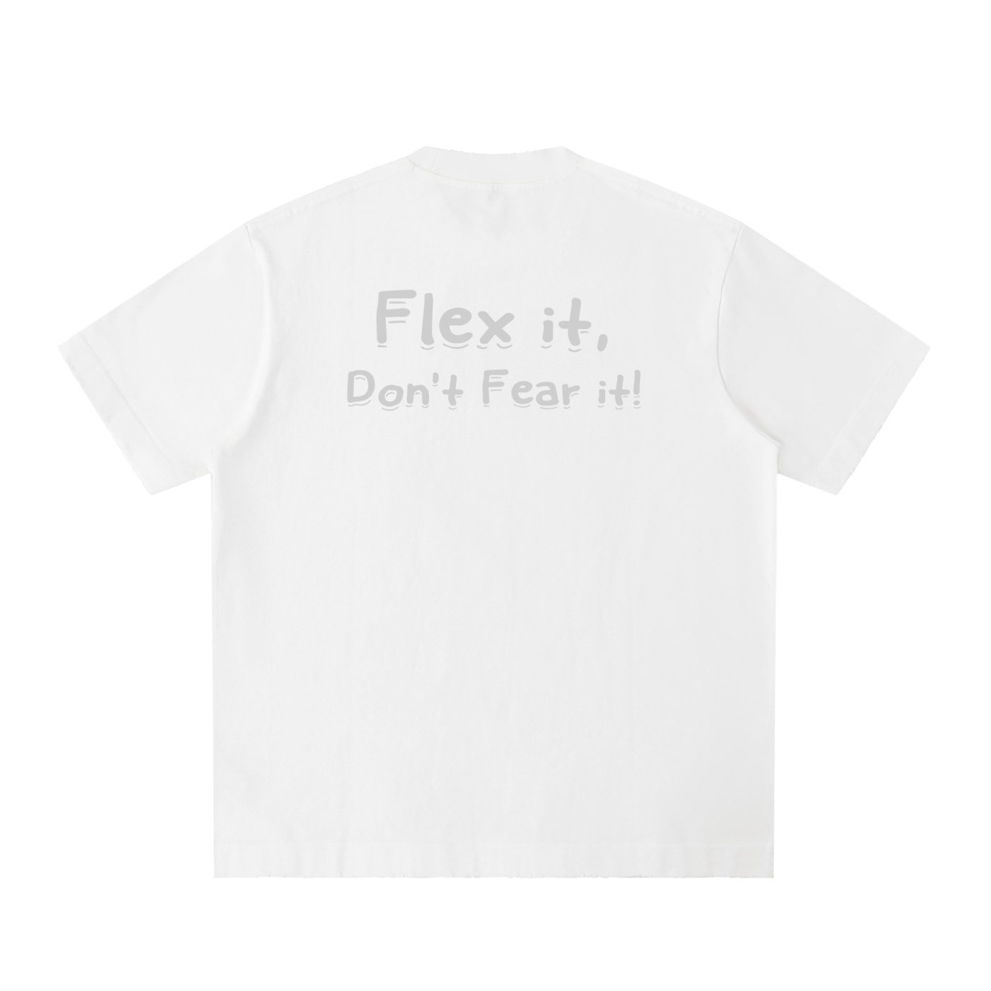 Flex it Heavyweight Vintage Washed Frayed T-Shirt
