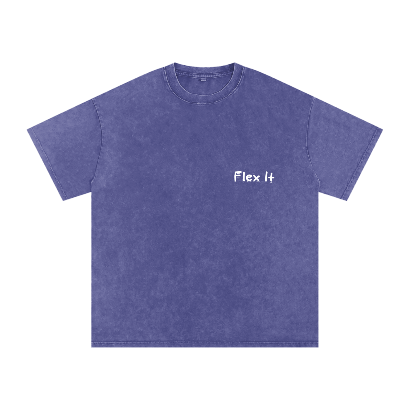 Flex It Snow Washed Oversized Cotton T-Shirt