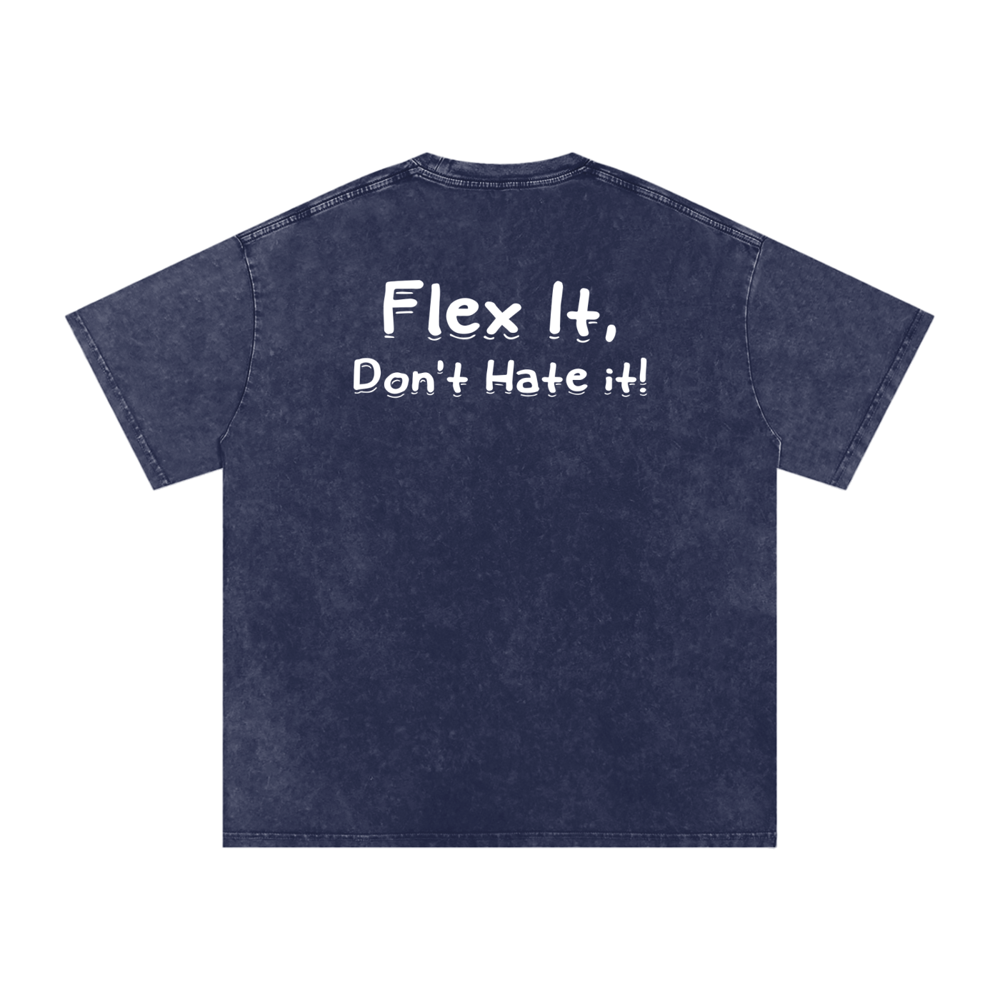 Flex It Snow Washed Oversized Cotton T-Shirt