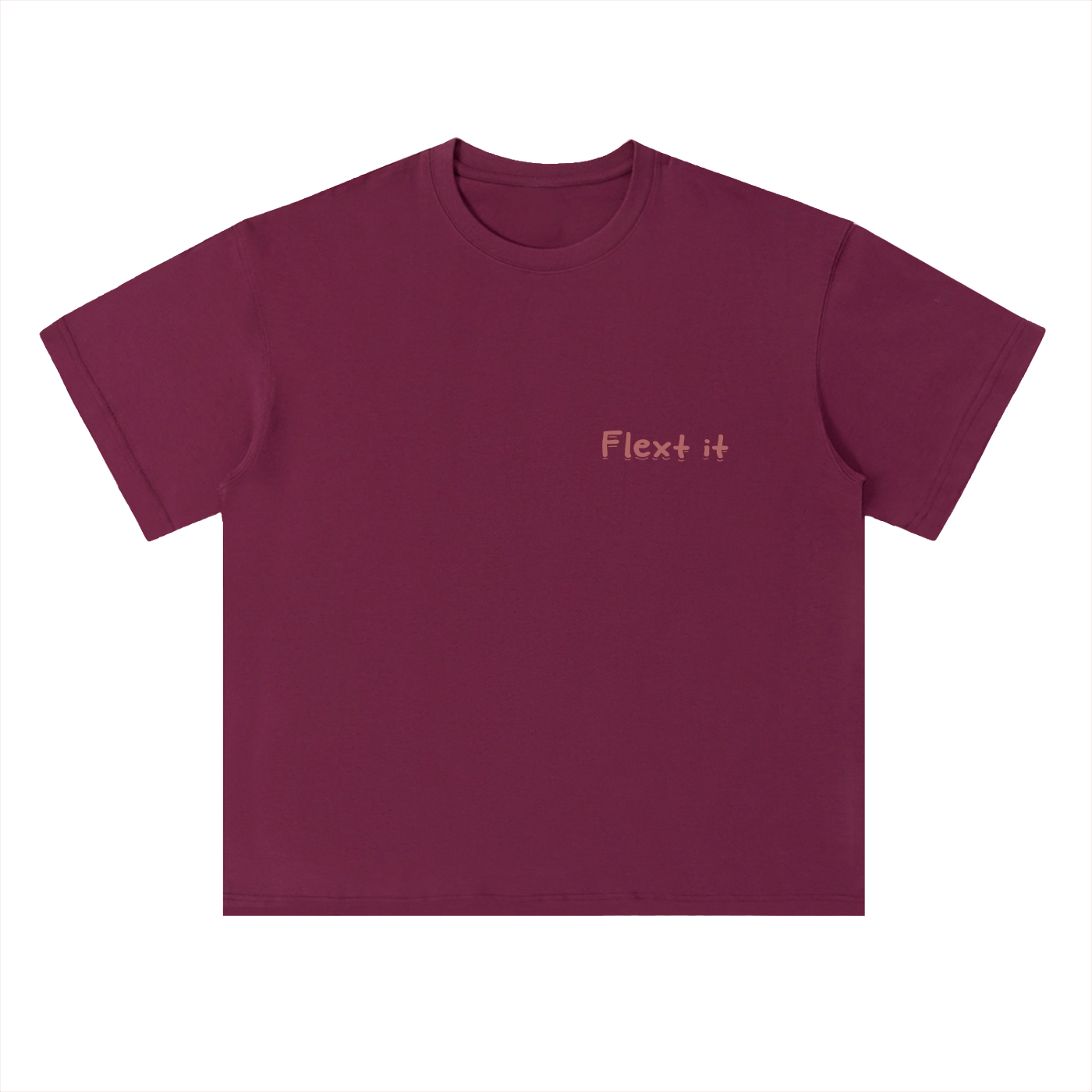 Flex it Heavyweight Drop Shoulder Cotton T-Shirt