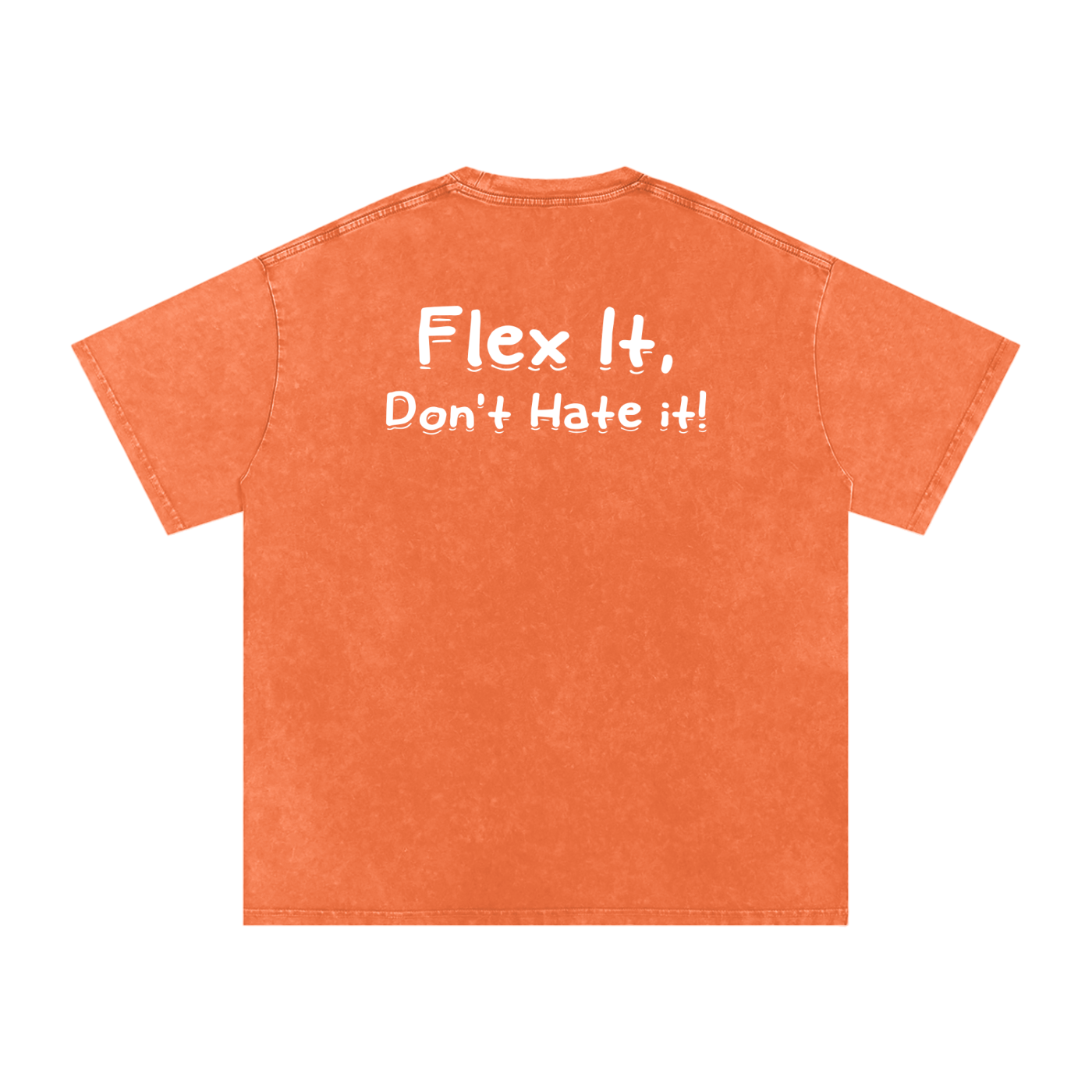 Flex It Snow Washed Oversized Cotton T-Shirt
