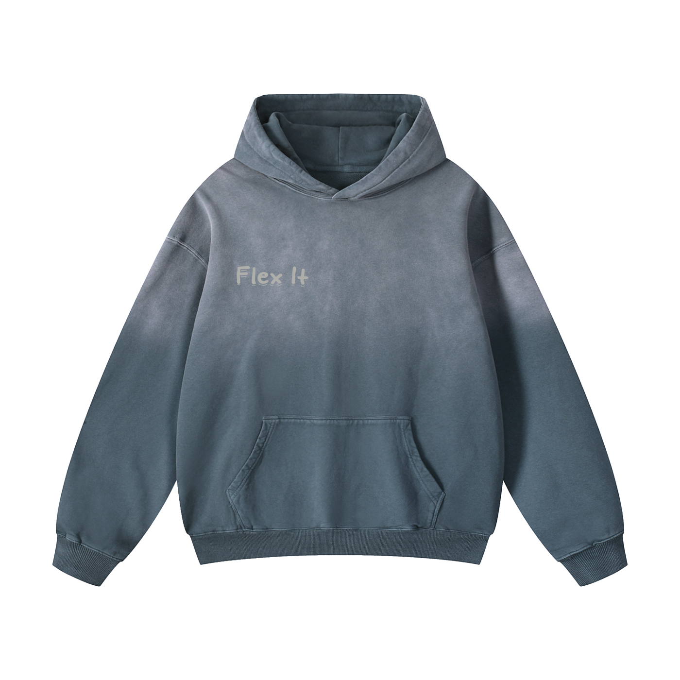Flex it Heavyweight Sunfade Oversized Hoodie