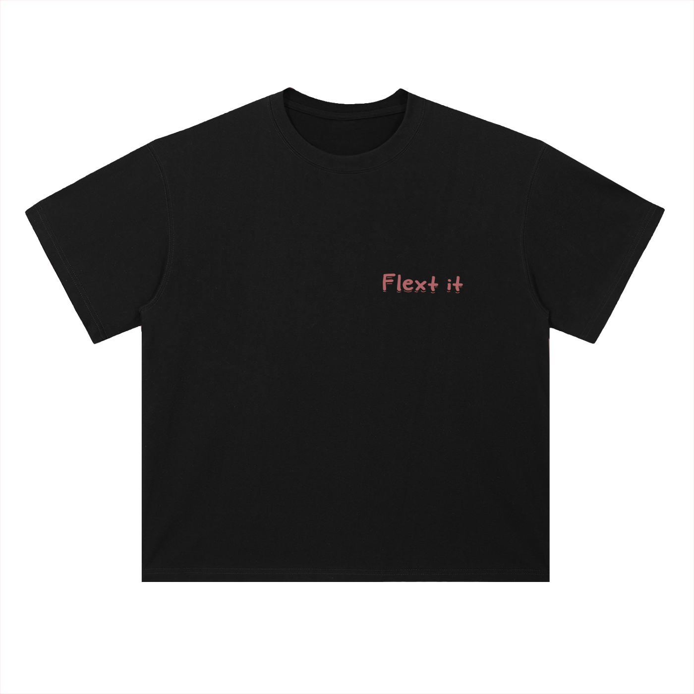 Flex it Heavyweight Drop Shoulder Cotton T-Shirt