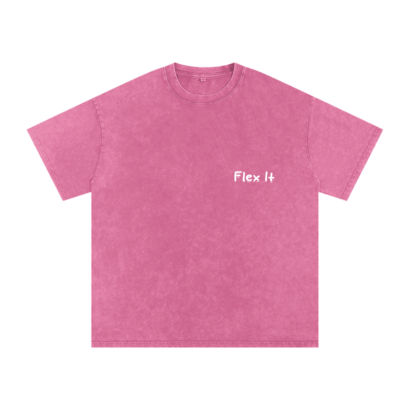Flex It Snow Washed Oversized Cotton T-Shirt
