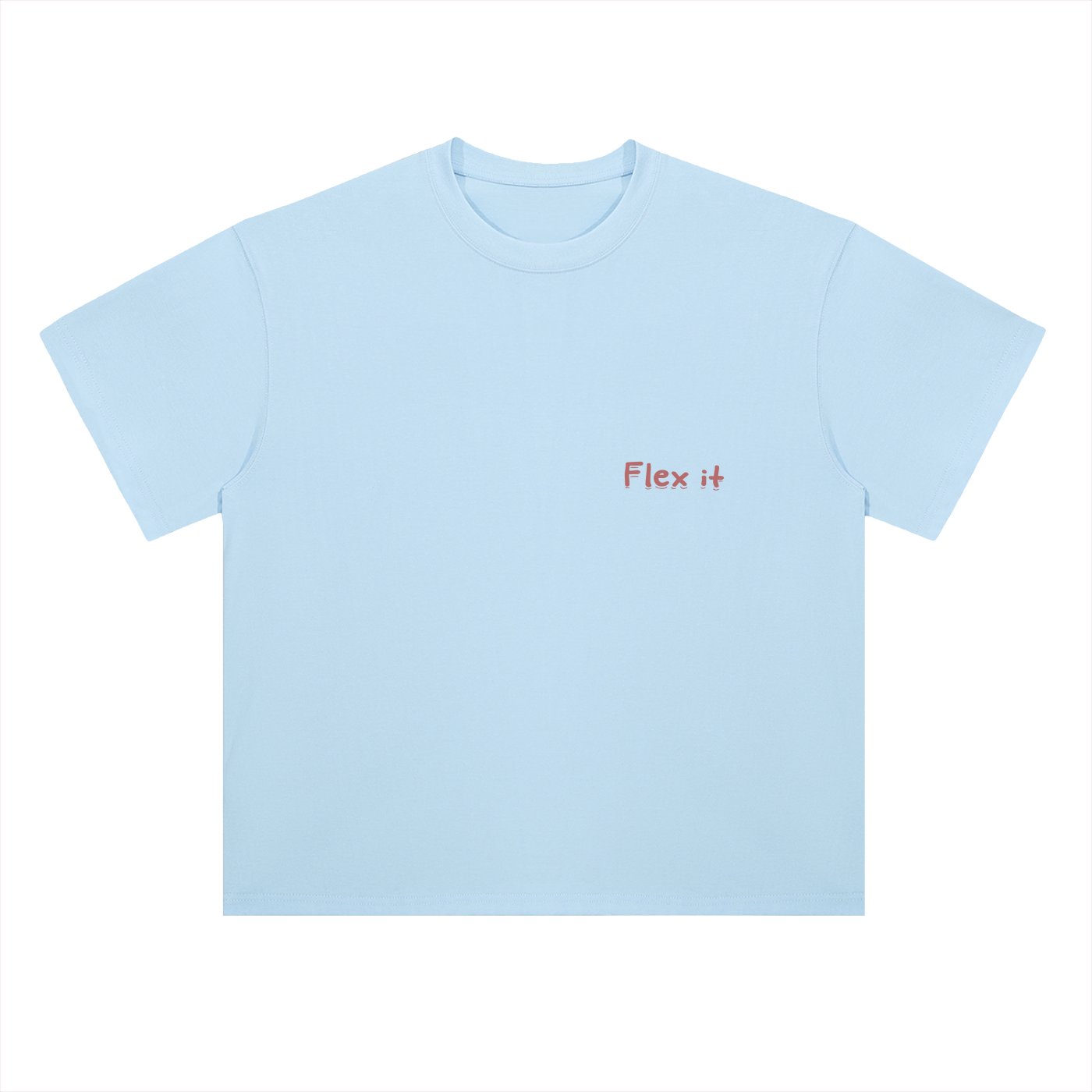Flex it Heavyweight Drop Shoulder Cotton T-Shirt